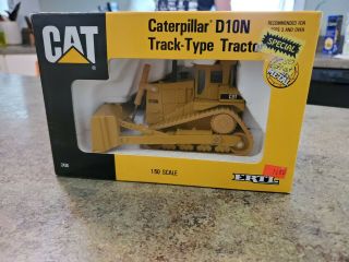 Vintage Ertl 1/50 Scale Caterpillar Cat D10n Die Cast Track Tractor 2436 Nib
