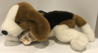 Gund Eddie Bauer Exclusive Plush Beagle Dog With Scarf Stuffed Animal 1994 17 "