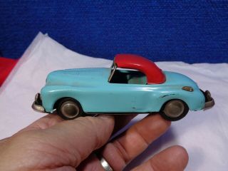 Vintage Tin Litho Toy Car T - 12