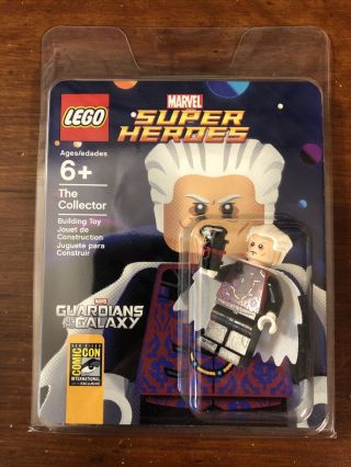Sdcc 2014 Exclusive Lego Minifigure Marvel Heroes The Collector