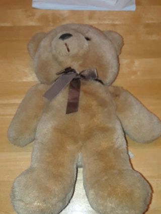 Russ Berrie I Heart (love) Huggies Diapers Tan Plush Teddy Bear Stuffed Animal