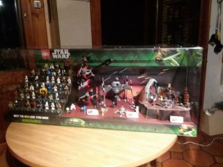 Rare Lego Star Wars Yoda Chronicles Retail Store Display (75018,  75017,  75016)