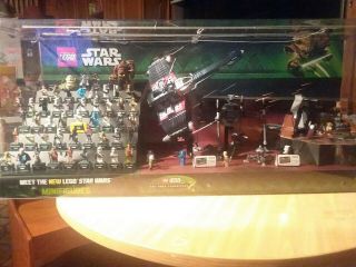 Rare Lego Star Wars Yoda Chronicles Retail Store Display (75018,  75017,  75016) 2