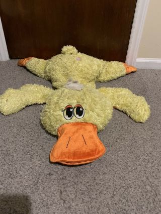 Dan Dee Duck Stuffed Toy Plush 36 " Pillow Large Easter Chick Collectors Choice