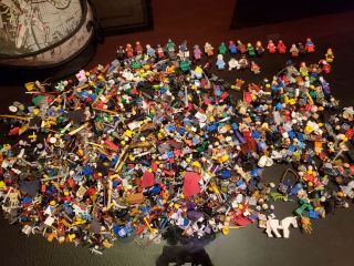 Lego Bulk 80 Lbs Plus Minfigs