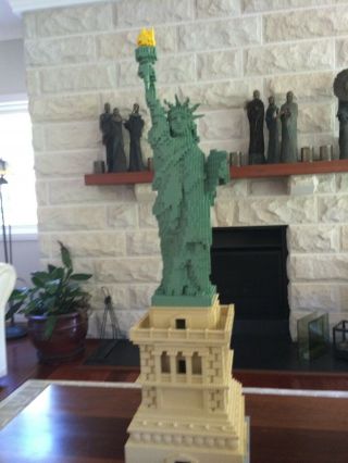 Lego Statue Of Liberty (3450) Plus Base.  Complete.  Very Rare