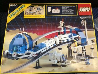 Vintage In The Box Lego Space Monorail Transport System (6990)
