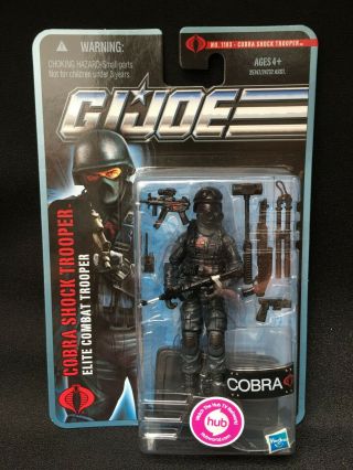 Gi Joe Shock Trooper Pursuit Of Cobra Poc City Strike