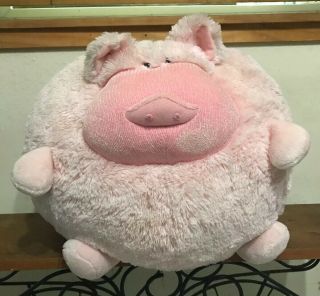 American Mills Squishable 15” Pink Pig Soft Stuffed Animal Plush Round Large Toy