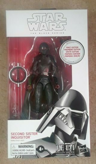 Star Wars Black Series 6” First Edition 95 Second Sister Inquisitor