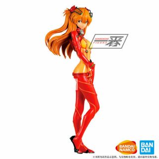 Neon Genesis Evangelion 2.  0 Asuka Shikinami Langley Figure Test Plug Suit Bandai