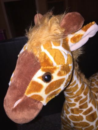 Toys R Us Geoffrey Giraffe Detailed Plush 23 " Large Stuffed Animal