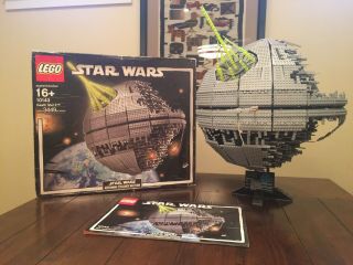 Rare Lego Star Wars Death Star Ii (10143) And Instructions