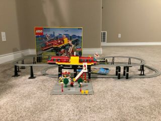 Lego Airport Shuttle Monorail 6399 - Complete W/ Box And Instructions