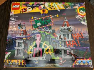Lego 70922 The Batman Movie The Joker Manor Open Box All Bags But 1
