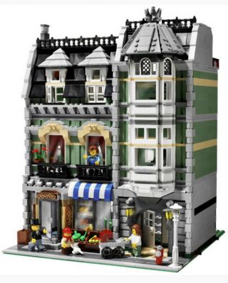 Lego Creator Green Grocer 10185 Complete With Instructions,  No Box