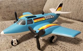 Vintage 1979 Tonka Hand Commander Turbo Prop Toy Airplane - & Looks Great