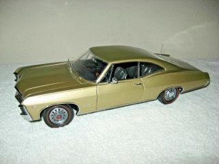 1967 Chevrolet Impala Ss 396 Ertl Authentics 1:18 Opening Doors Hood & Trunk