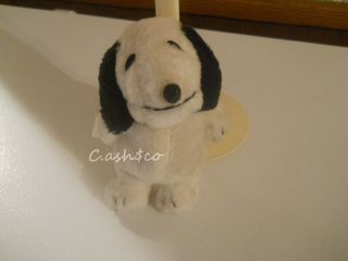 Vintage 6 " Baby Snoopy 1968 Bean Bag Plush Stuffed United Features Z1