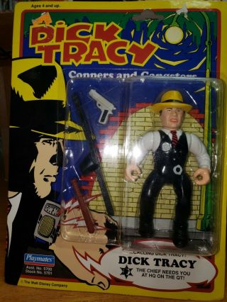Playmates 1990 Dick Tracy Coppers And Gangsters Figure