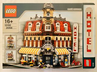 - Lego 10182 Cafe Corner Modular Building - & Instructions