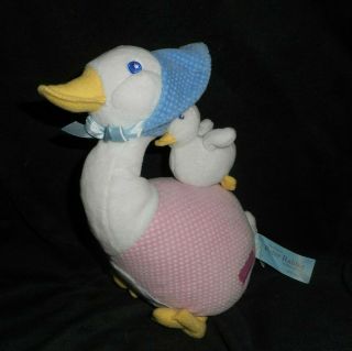 Peter Rabbit Jemima Puddle Duck Musical Wind Up Stuffed Animal Plush Toy Beatrix
