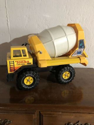 Vintage Tonka Turbo Diesel Cement Mixer Truck Xmb 975 1980 