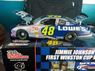 Jimmie Johnsons S First Winston Cup Win April 28th 2002 Limited Edition