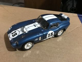 1965 Shelby Cobra Daytona Coupe Blue Road Signature 1/18 Scale No Box No 92408