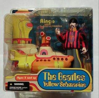 The Beatles Yellow Submarine Ringo With Yellow Submarine Spawn Mcfarlane 2004