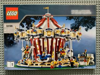 Lego 10196 - Grand Carousel -,  Completed With Instructions