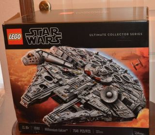 Lego 75192 Star Wars Ucs Millennium Falcon - - - Minor Box Damage
