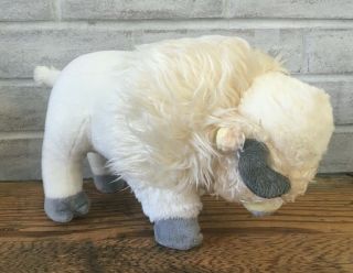 St.  Labre Indian School White Buffalo Bison Plush 10 " Stuffed Animal Toy