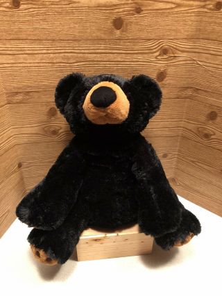 Toys ‘r Us 21” Tall Stuffed Animal Plush Black Bear Doll 2014 Discontinued