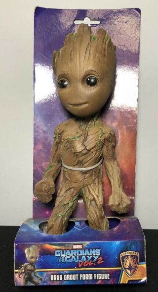 As - Is Guardians Of The Galaxy 2 Life - Size Foam Figure 10” Baby Groot Neca Marvel