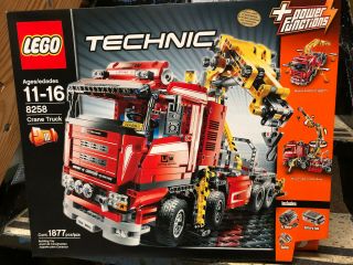 Lego Technic 8258 Crane Truck With Power Functions Set New/sealed