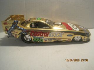 John Force 2000 Mustang Funny Car 9 Time Champion Gold 1 Of 2000 No Box