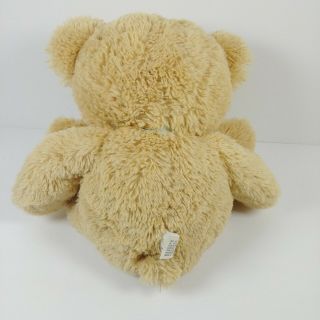 Princess Soft Toys 2005 Tan Brown Beige Teddy Bear Plush Stuffed Animal W/ Bow