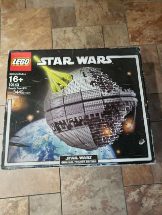 Lego Star Wars Death Star Ii (10143) Open Box/never Assembled