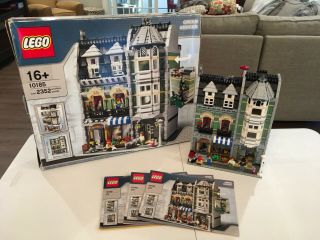 Lego Modular Building 10185 Green Grocer - 100 Percent Complete Rare