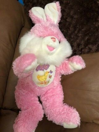 Vintage 2000s Dan Dee Collector ' s Choice LARGE Pink Bunny and Duck On Belly 3