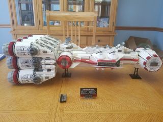 Lego Star Wars 10019 Rebel Blockade Runner 100 Complete W/o Box And Instruction