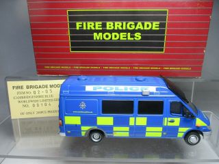 Fire Brigade Models 1/43 Mercedes - Benz Sprinter Cambridgeshire Police Ltd 02 - 05