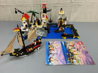 Lego Pirates 6277 Imperial Trading Post - 100 Complete W/ Instructions (no Box)