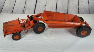 1950s Doepke Model Toys Euclid Belly Dump Earth Mover Construction Toy