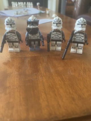 Lego Star Wars Clone Storm Trooper Commander Cody Commander Wolf Darth Malgus