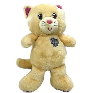 First & Main Ashley Yellow Cat Plush Tender Friends 8 " Stuffed Kitty Baby Toy