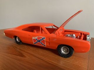 Vintage Dukes Of Hazzard General Lee,  1969 Dodge Charger By Processed Plastics