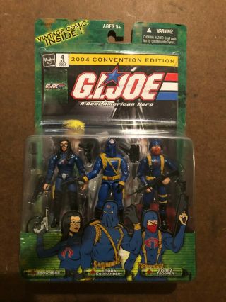 Gi Joe Baroness Cobra Commander Trooper Convention Edition Figure 2004 Hasbro