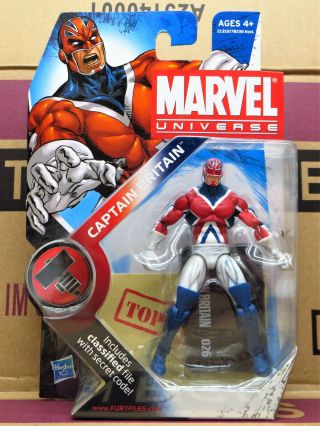 Captain Britain Marvel Universe Series 2 26 3.  75” Action Figure
